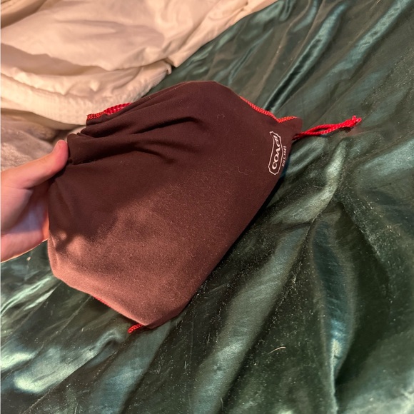 Coach Tan and Brown Leather Flap Bag - Picture 7 of 7